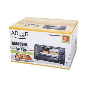 Adler AD6003 Elektriahi mini 9L 1000w valge