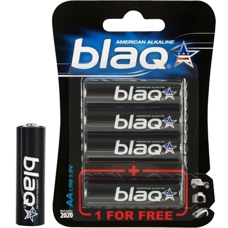 BLAQ AA alkaline patareid 3+1pk