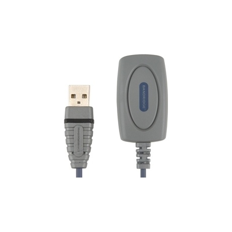 Bandridge BCP5305 USB 2.0 aktiivne pikenduskaabel 5m, pikendab kuni 25m EOL