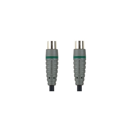 Bandridge BVL8510 Coax tip- Coax socket, blue, 10.0m EOL