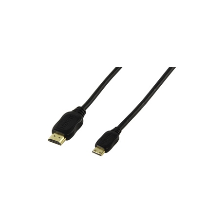 Valueline mini HDMI otsik - HDMI otsik must 0,75 m EOL