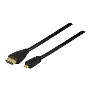 Valueline micro HDMI otsik - HDMI otsik must 1,50 m EOL