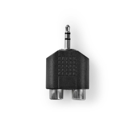 Nedis adapter 3,5mm otsik- 2xRCA pesa