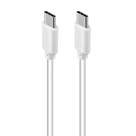 Kaabel USB-C -USB-C, 1m, valge