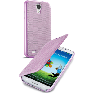 Cellular Samsung Galaxy S4 ümbris, Book Glitter, roosa EOL