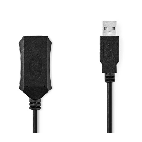 USB 2.0 kaabel Nedis USB-A M - USB-A F, 5m