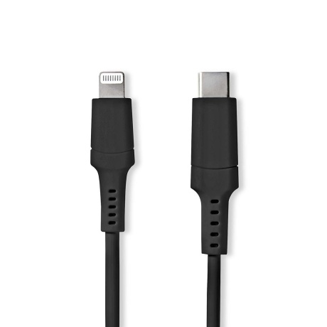 Kaabel Nedis USB-C - Lightning, 2m, 60W, must