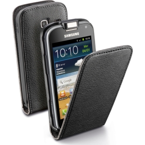 Cellular Samsung Ace 2 I8160 ümbris, Flap (magnetiga), must EOL