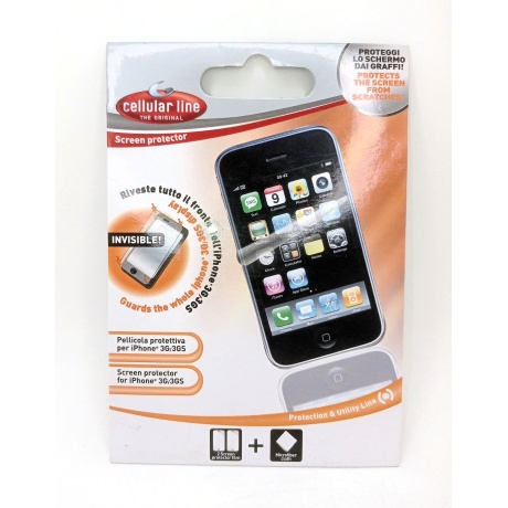 EOL Cellular iPhone 3G/iPod Touch ekraanikaitse, kile 2tk