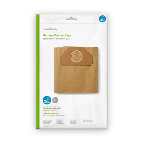 Vacuum bags in a cardboard box 10 pcs. Kärcher 2201