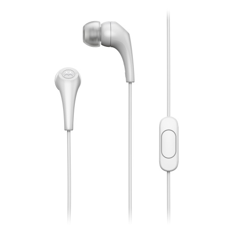 Nööpkõrvaklapid Motorola Earbuds 2S valge