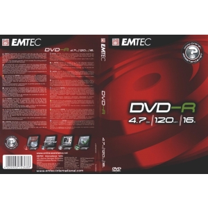 EMTEC DVD-R 4,7GB/16x DVD-karp EOL