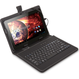 GoClever tahvelarvuti klaviatuur 10" must EOL