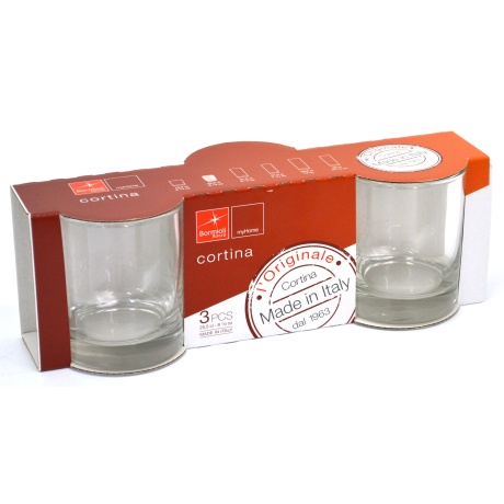 Cortina madal klaas 25cl 3tk. C3K6 /420