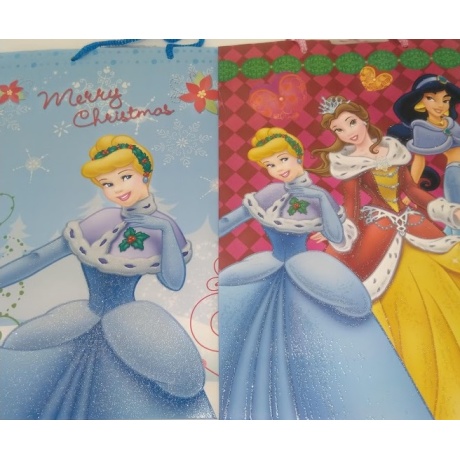 XL kinkekott  DISNEY PRINCESS XMAS  12/72