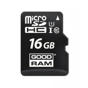 Mälukaart Goodram SDmicro 16GB + SD adapter 100MB/s Class 10/UHS-I