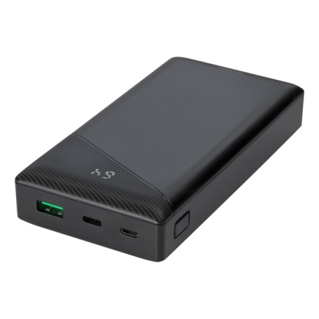 Akupank Deltaco PB-C1000 20000mAh, 1xUSB-C, 1xUSB-A, QuickCharge 3.0, must