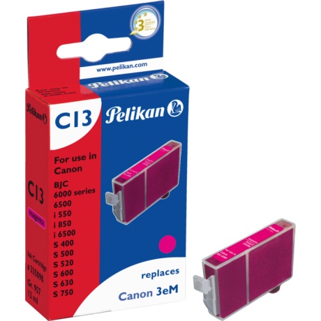 Pelikan Canon BJC3000/6000 (BCI-3) Magneta EOL