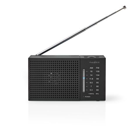 FM-taskuraadio Nedis, patareitoitega