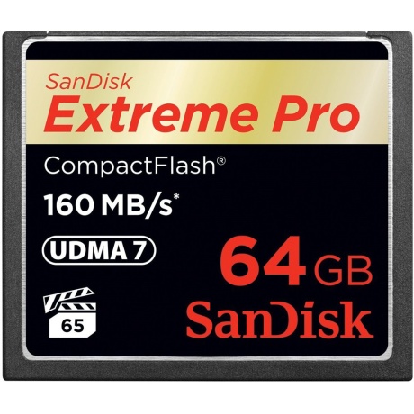 Sandisk Compact Flash Ext Pro 160MB/s 64GB