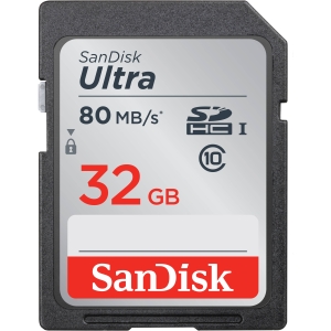 SanDisk Secure Digital Ultra HC 32GB 80MB/s Class 10 / UHS-I