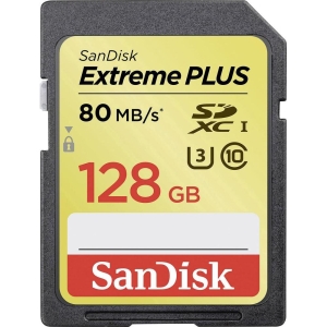SanDisk Secure Digital Ext Plus HC 128GB (80MB/s, UHS1, Class 10) EOL
