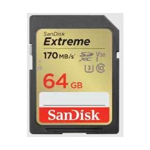 Mälukaart Secure Digital Extreme 64GB 150MB/s U3/V30/Class 10/UHS-I