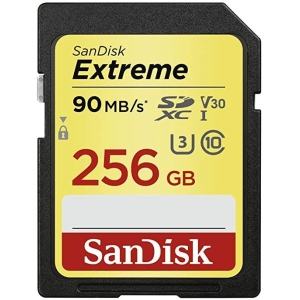 Mälukaart Secure Digital Extreme 256GB 90MB/s U3/V30/Class 10/UHS-I