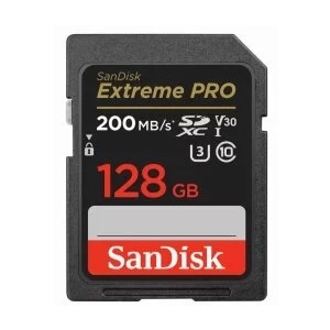 Sandisk SD Extreme Pro 128GB 200/90 MB/s Class10 / V30 / UHS-I / U3