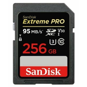 Mälukaart Secure Digital Extreme Pro 256GB 200/140 MB/s Class10 / V30 / UHS-I / U3