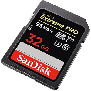 SanDisk SD Extreme Pro 32GB (95MB/s, V30, UHS-I, U3)