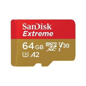 Mälukaart microSD Extreme 64GB 200/90 MB/s Class10 / V30 / UHS-I / U3
