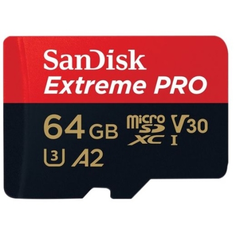 Sandisk microSD Extreme Pro 64GB 200/90 MB/s Class10 / V30 / UHS-I / U3