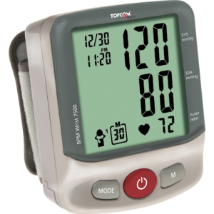 Topcom WRIST7500 digit. täisautomaatne randme vererõhuaparaat EOL