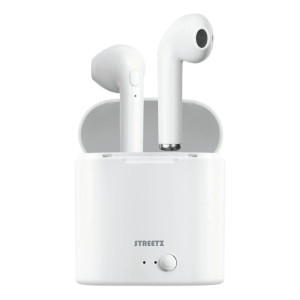 Juhtmevabad kõrvaklapid Streetz TWS-0008, Bluetooth, valge
