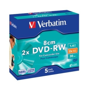 VERBATIM DVD-RW mini 1,4GB 2x slim