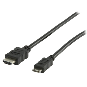 Valueline HDMI-mini HDMI otsik, kilekotis 1.4 1m