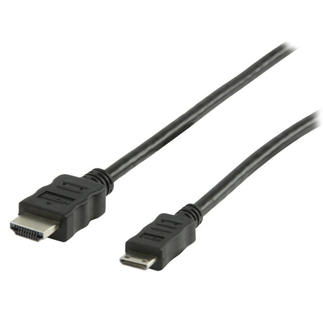 Valueline HDMI-mini HDMI otsik, kilekotis 1.4 1m