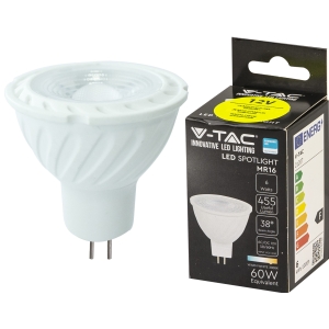 LED lamp12V MR16/GU5.3/6W/445lm/38°