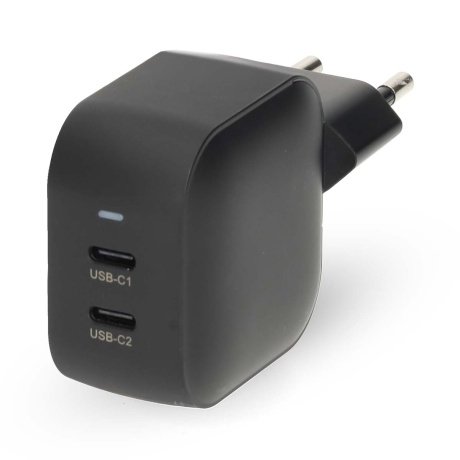 Toalaadija Nedis 45W 2xUSB-C