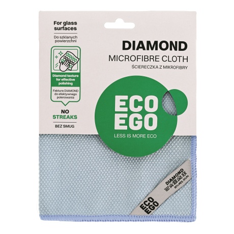 Mikrokiudlapp klaaspindadele DIAMOND 40x40cm ECO EGO