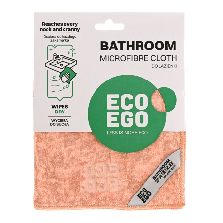 Mikrokiudlapp BATHROOM vannitoa puhastamiseks 40x40cm ECO EGO