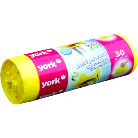 York tying garbage bags 20L/30pcs