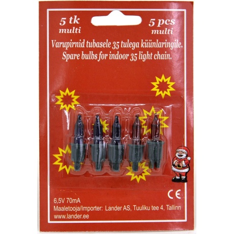 Spare bulbs 6.5V (DL63008) multi /500