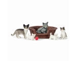 The Lundby cat family