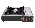 Mustang gas stove in a suitcase