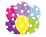 Balloons Dots / Polka 6pcs / 27.5 cm / 11 &#39;&#39;