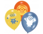 Balloons Minions 6pcs / pack. 22.8cm / 9``