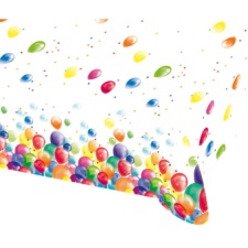 Tablecloth plastic 120x180 cm Balloons