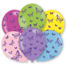 Balloons Butterflies 6pcs/27.5cm/11&quot;